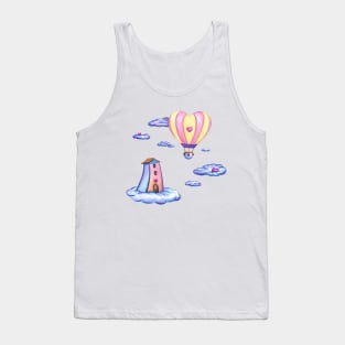 Romantic balloon ride at home Tank Top